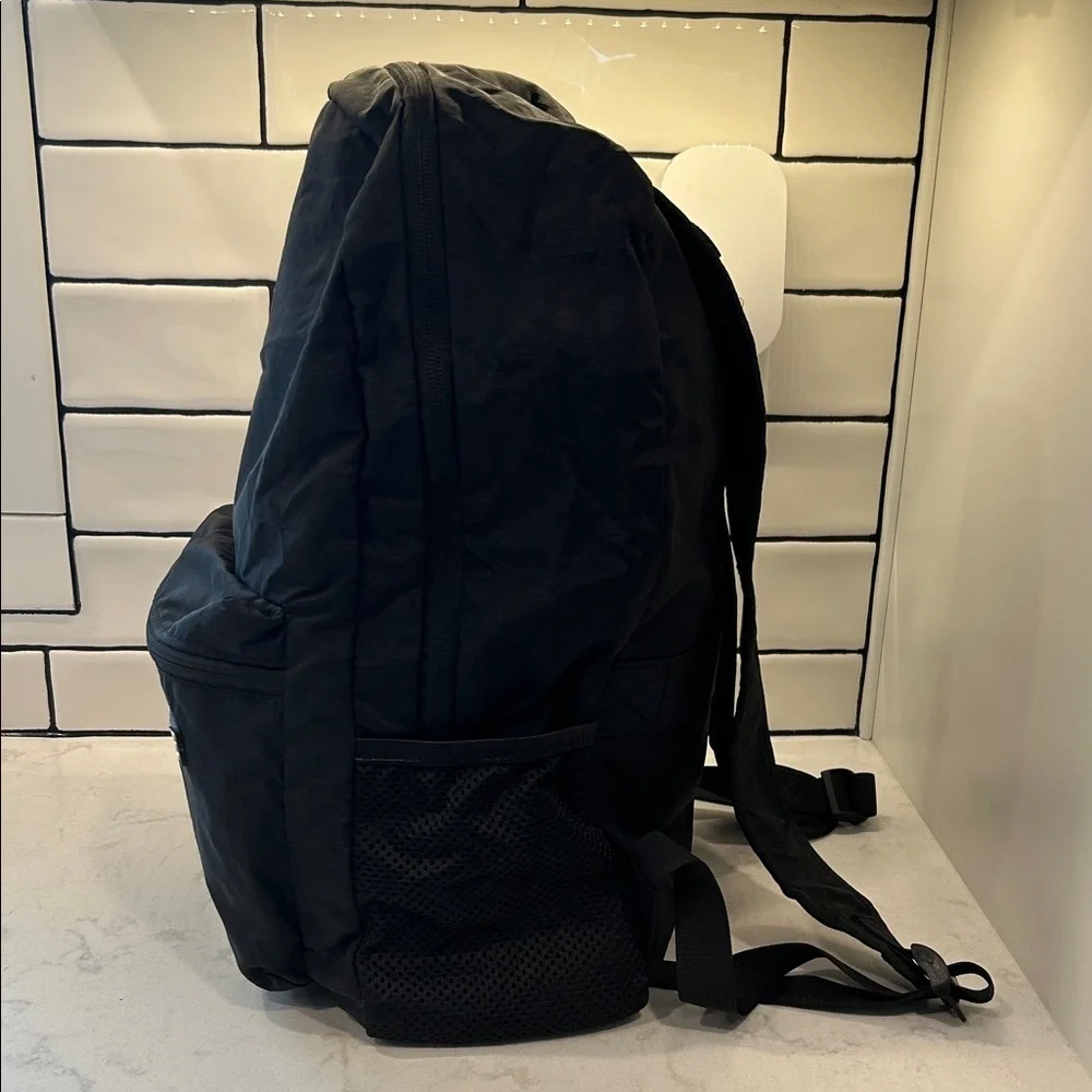 The Ridge Packable Black Ripstop Backpack